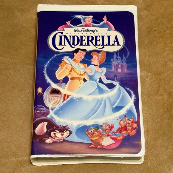 Rare Walt Disney Masterpiece Collection Cinderella 1995 VHS #5265 Edition - Picture 1 of 12